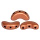 Les perles par Puca® Arcos kralen Copper gold mat 00030/01780